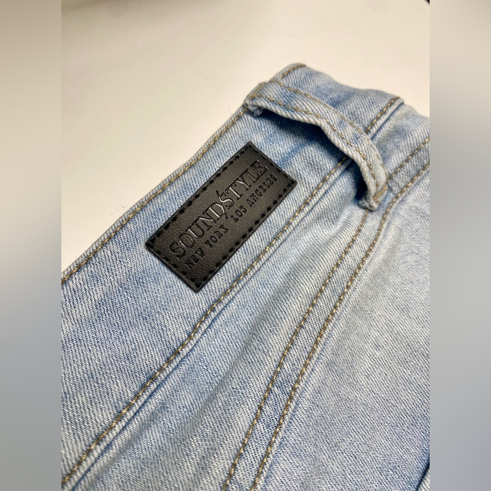 Sound/Style denim shorts Women 8 - Picture 4 of 6